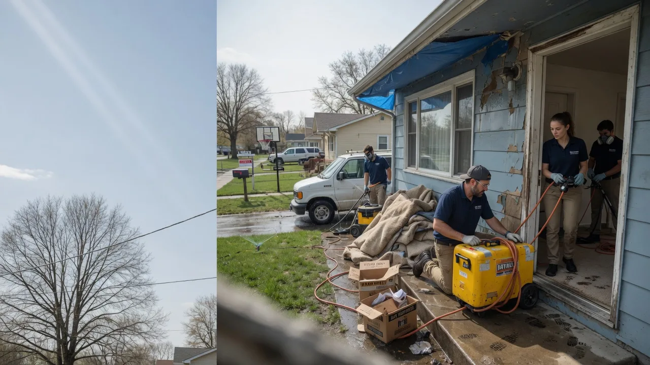 Basement Flood Cleanup in Dunbar, WV near me